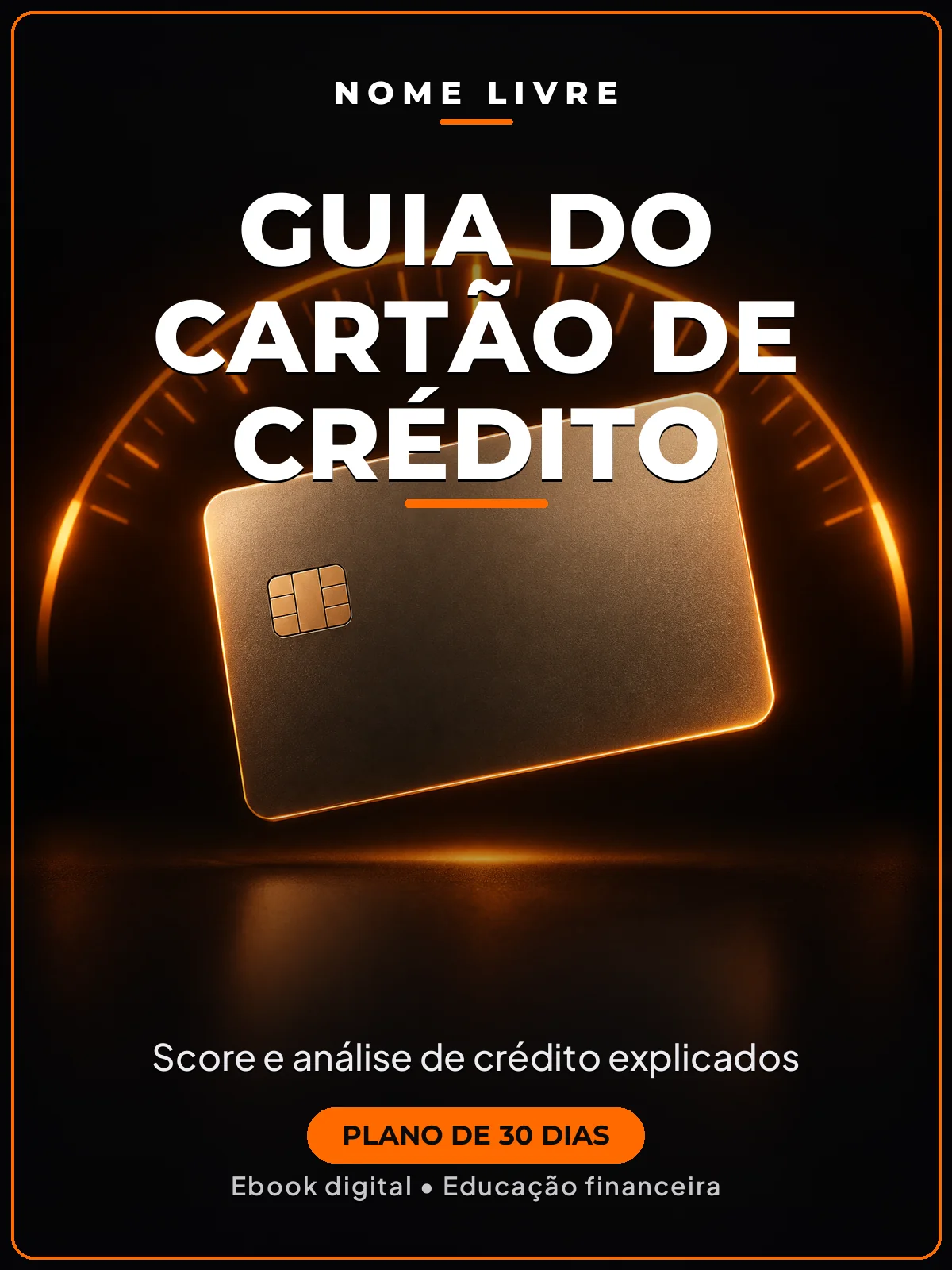 Capa do Guia do Cartão de Crédito – Nome Livre